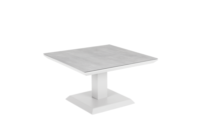 Heis table salon Blanc/gris