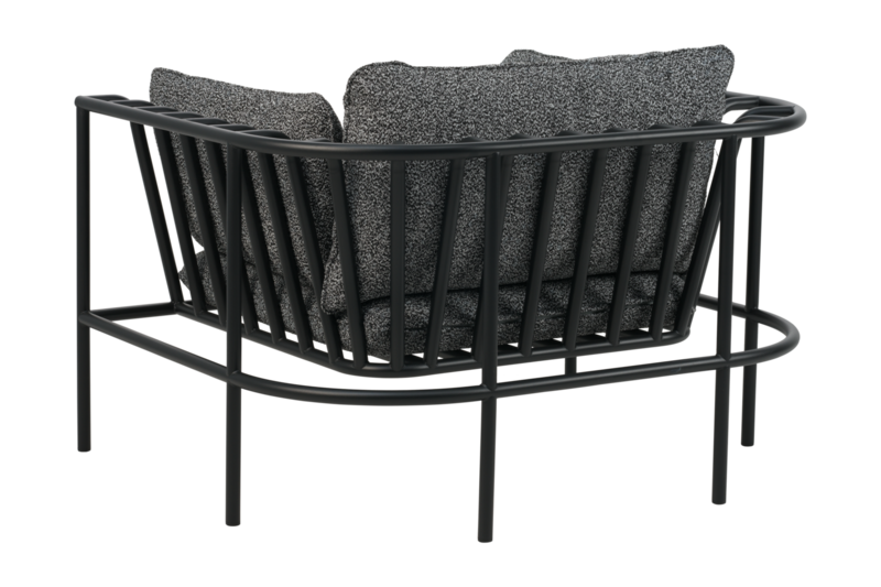 Collier fauteuil Noir/Teddy Ant