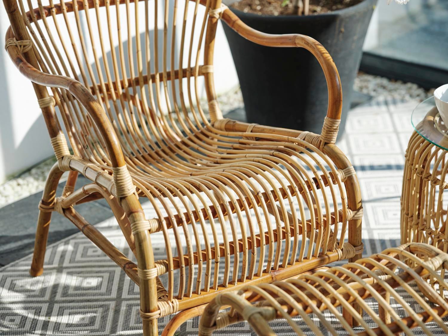 Vallda fauteuil Couleur naturelle