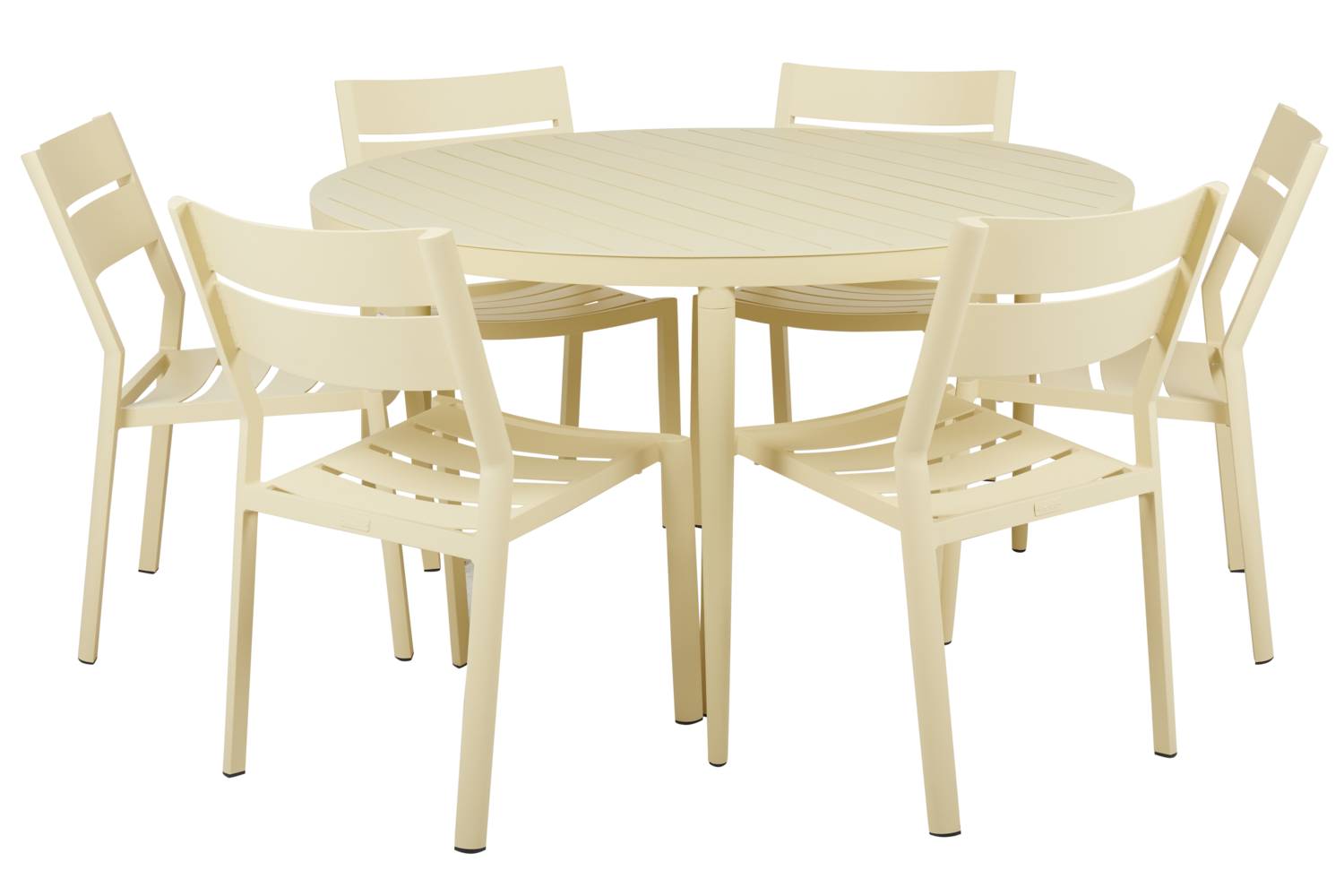 Delia chaise de table Lemon