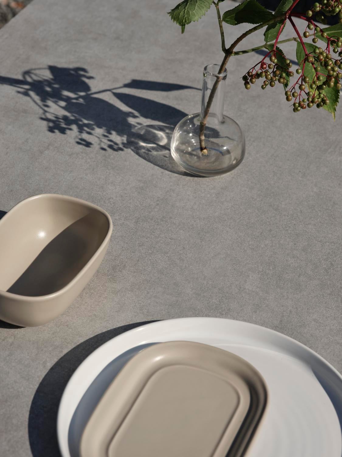 Laminate planche de table Gris