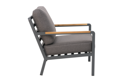 Nova salon de jardin Anthracite/Soft Dawn