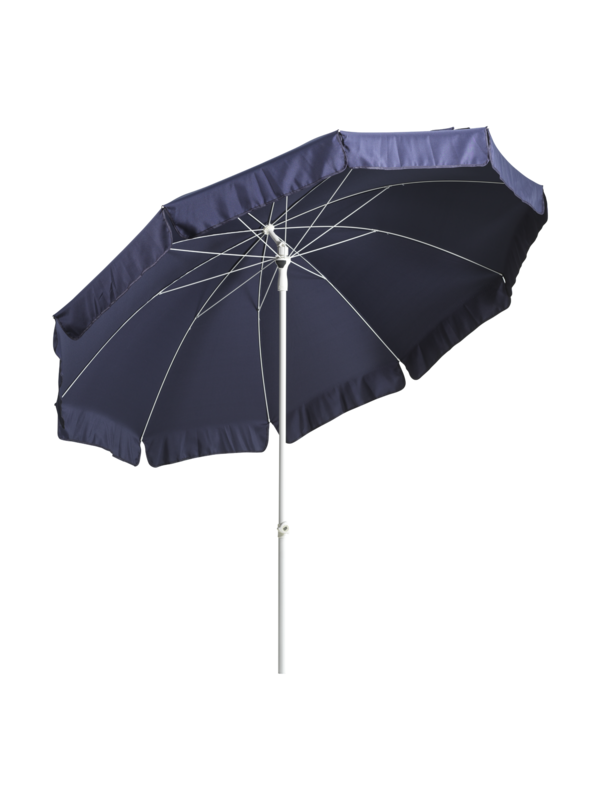 Follina parasol Blanc/bleu