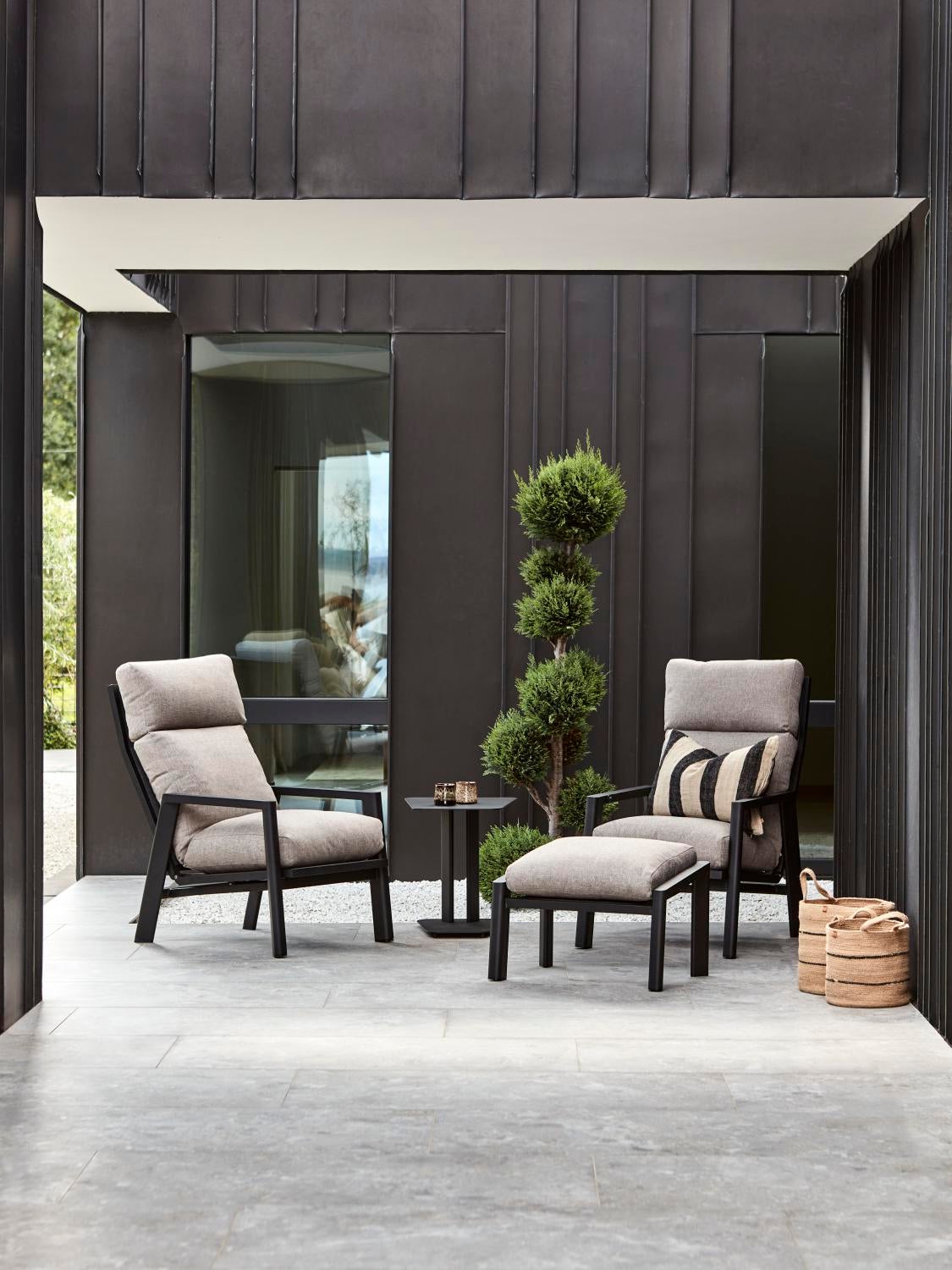 Slide table d’appoint Noir