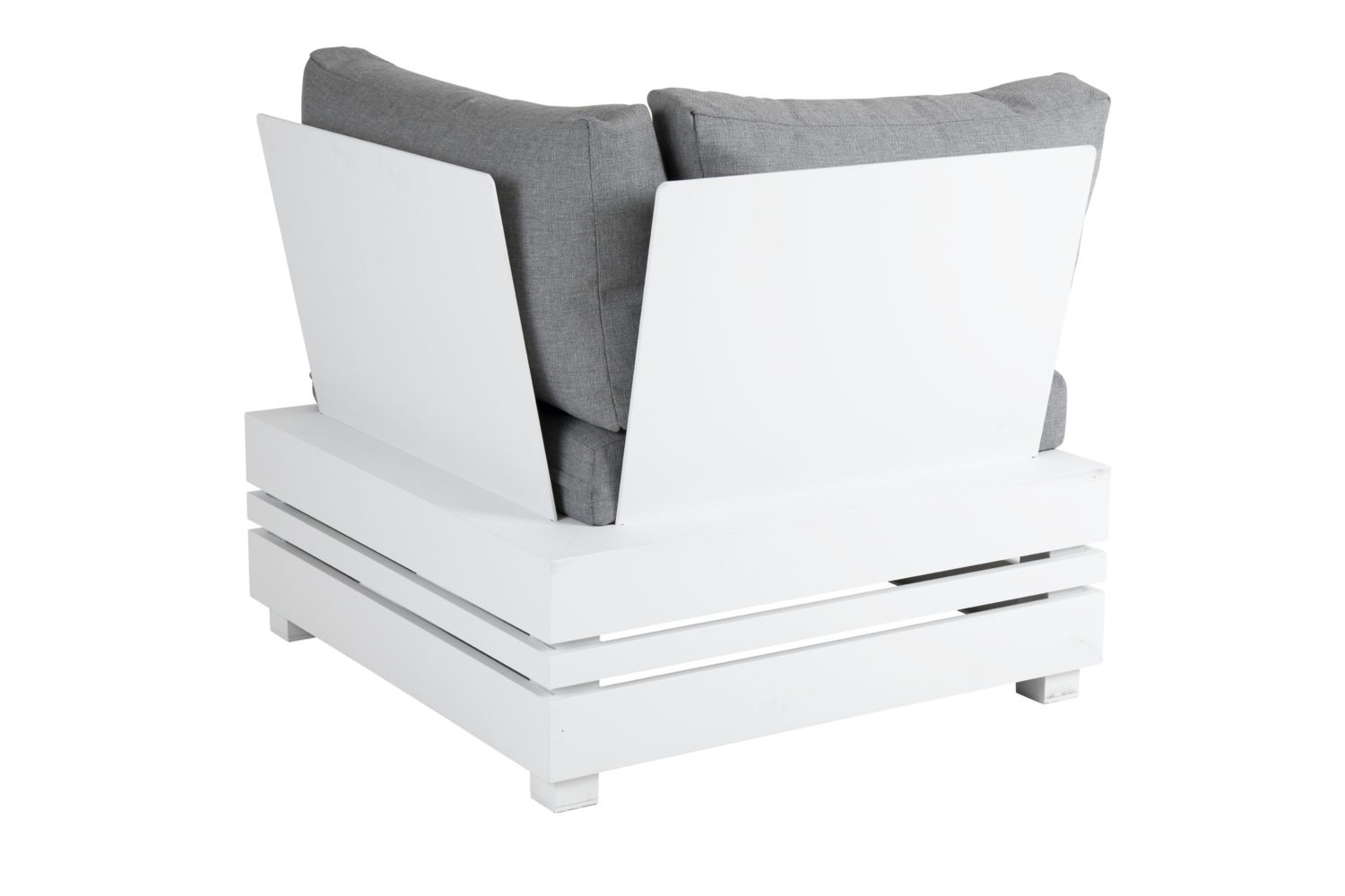 Ambon angle Blanc/Pearl grey