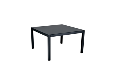 Rana table salon Argent/noir