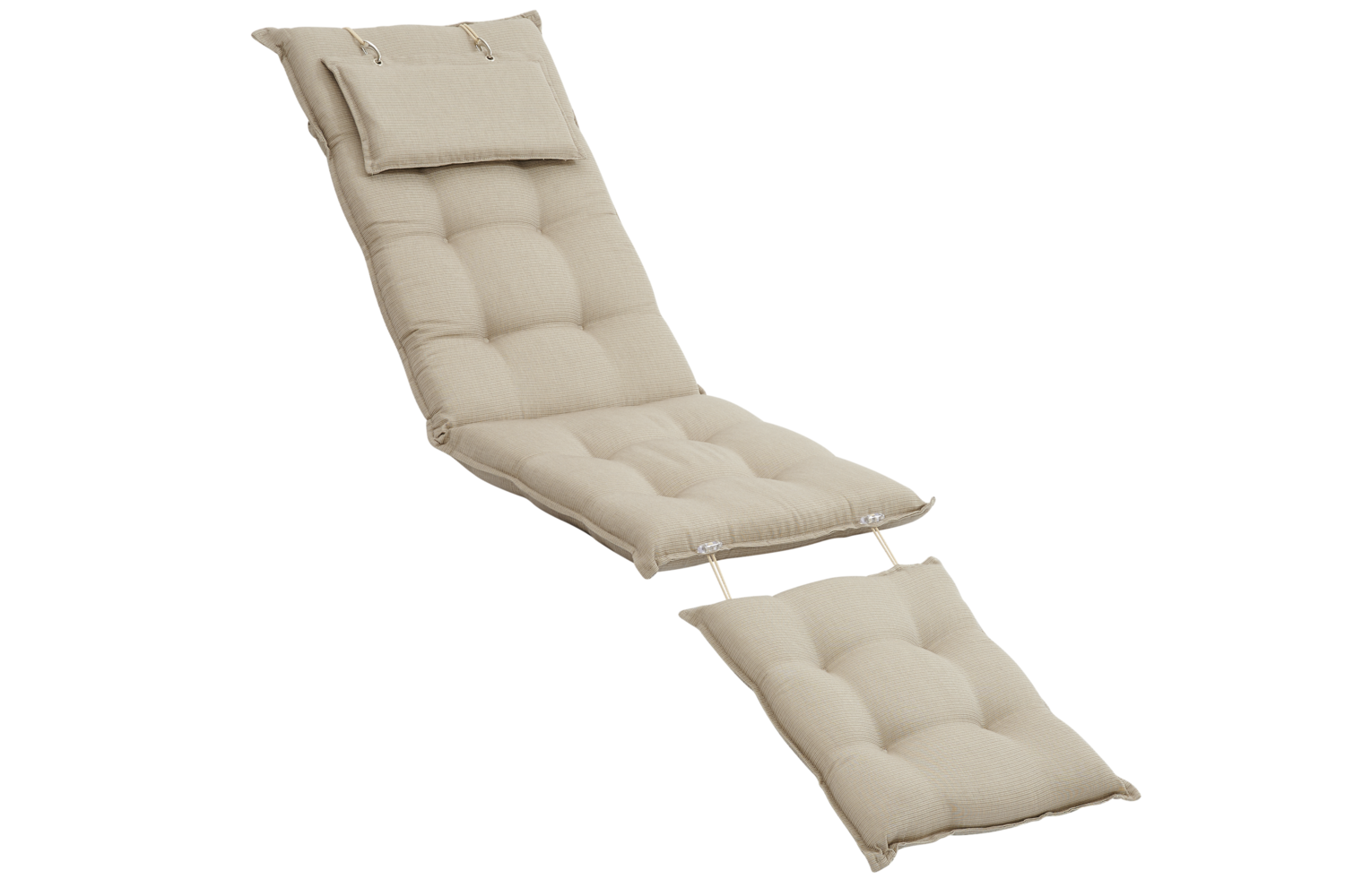 Florina coussin de transat Taupe