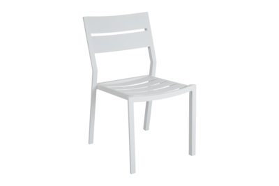 Delia chaise de table Blanc