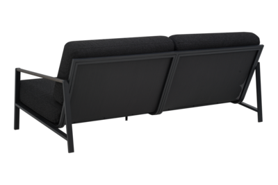 Lyra 1_Soffa_2,5-sits Noir/Teddy Black