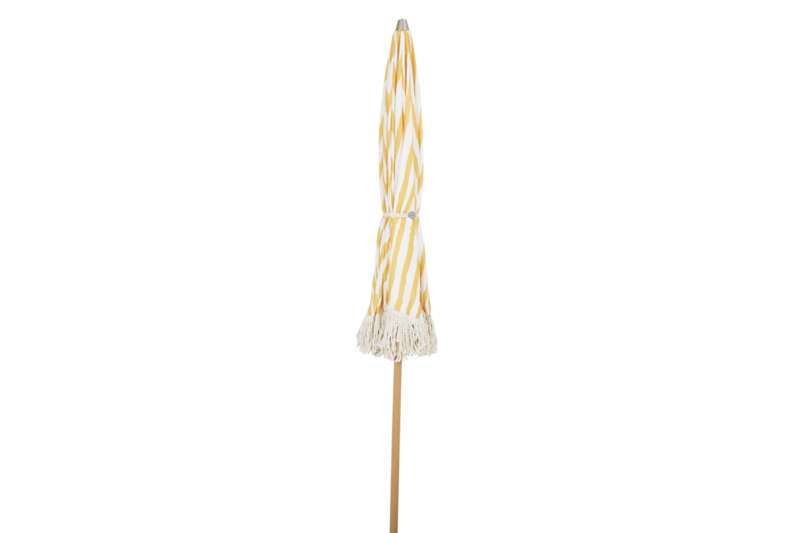 Gatsby parasol Natural/Yellow-White