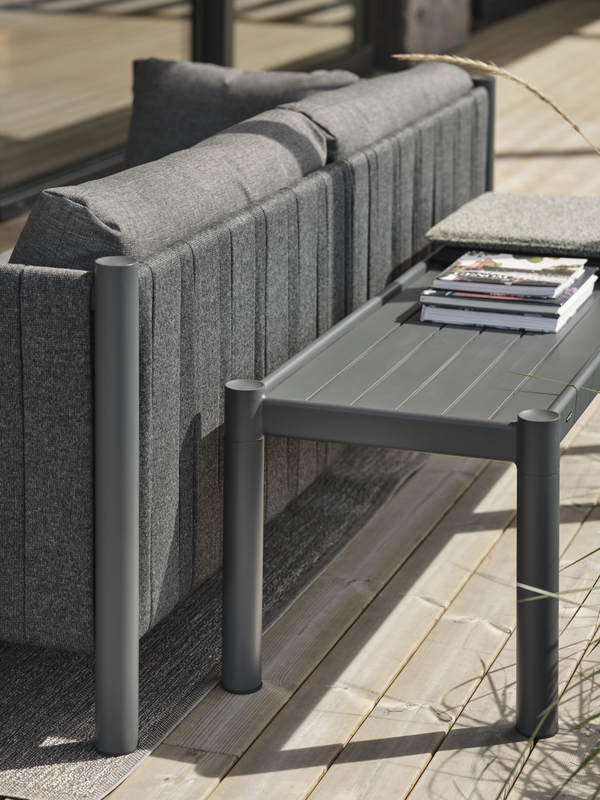 Brad Canapé 2,5 places Anthracite/Charcoal Grey