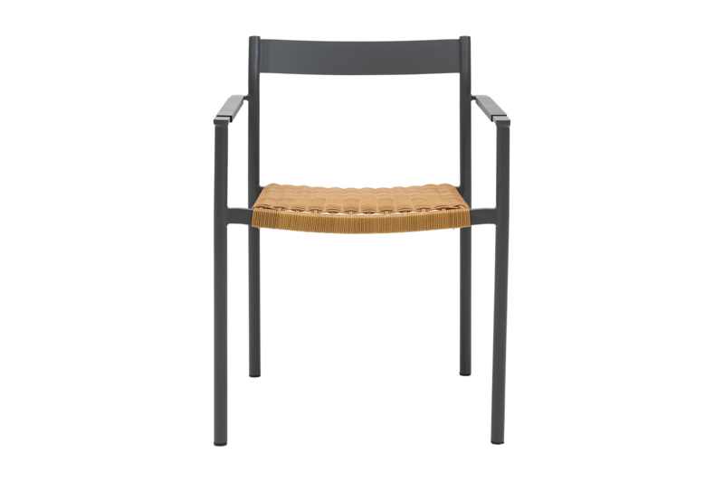 DK chaise de table Antracit/Natur