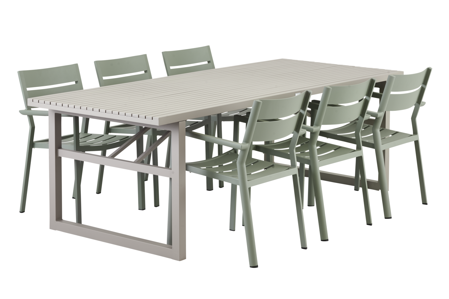 Vevi table à manger Khaki