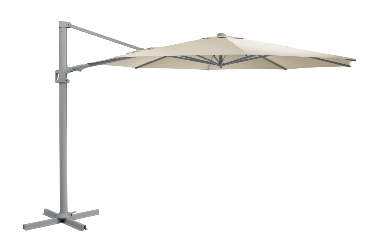Vinovo parasol sans pied Khaki/Light Grey