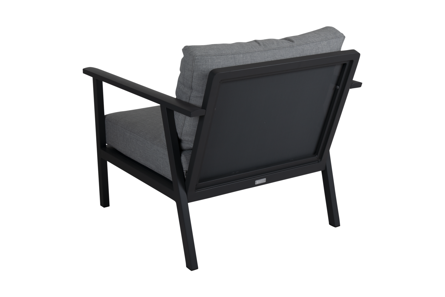 Samvaro Low fauteuil Anthracite/Pearl grey