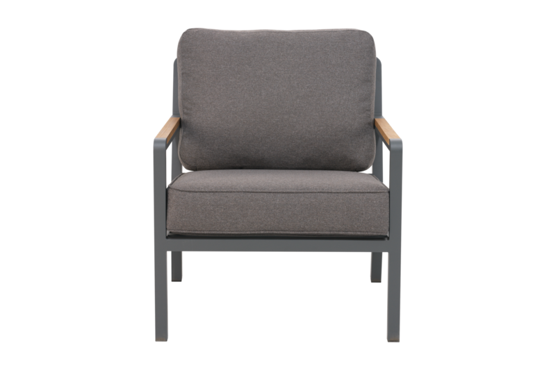 Nova salon de jardin Anthracite/Soft Dawn