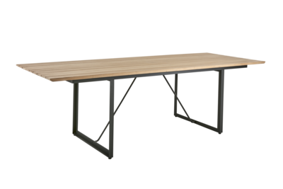 Shad table à manger Anthracite/Teak