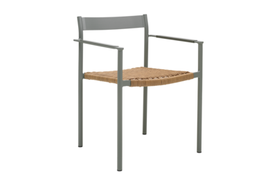 DK chaise de table Dusty Green/Natur