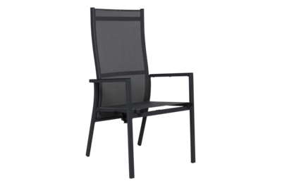 Avanti fauteuil avec dossier réglable Anthracite/gris