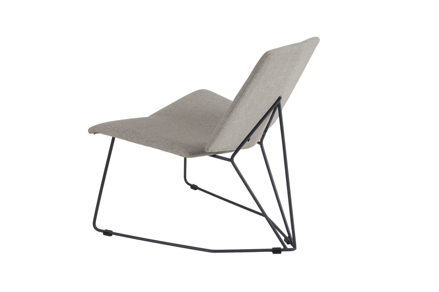 Pollux fauteuil Anthracite/Sand