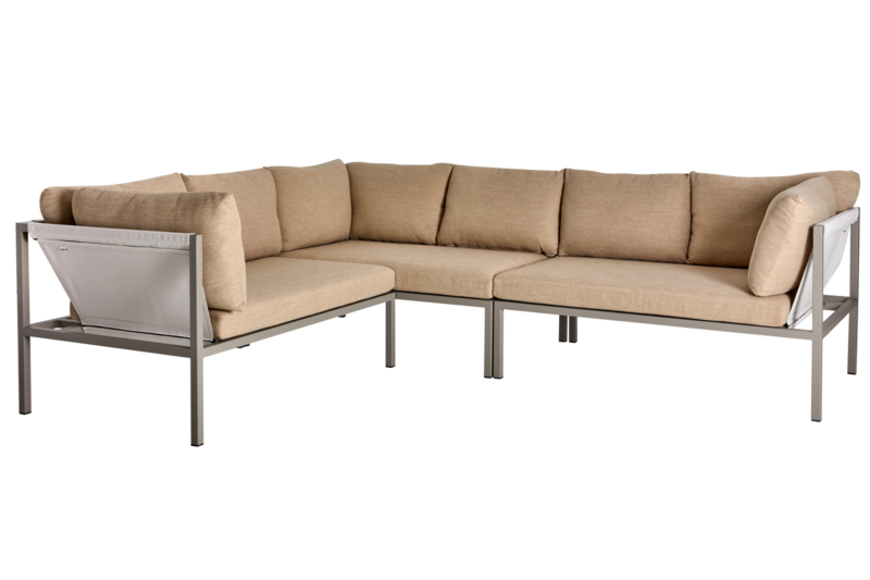 Allie canapé d’angle Khaki/Barley