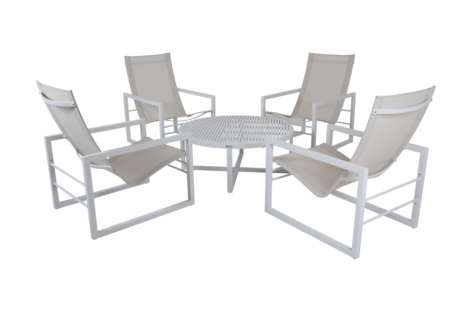 Vevi table salon Blanc