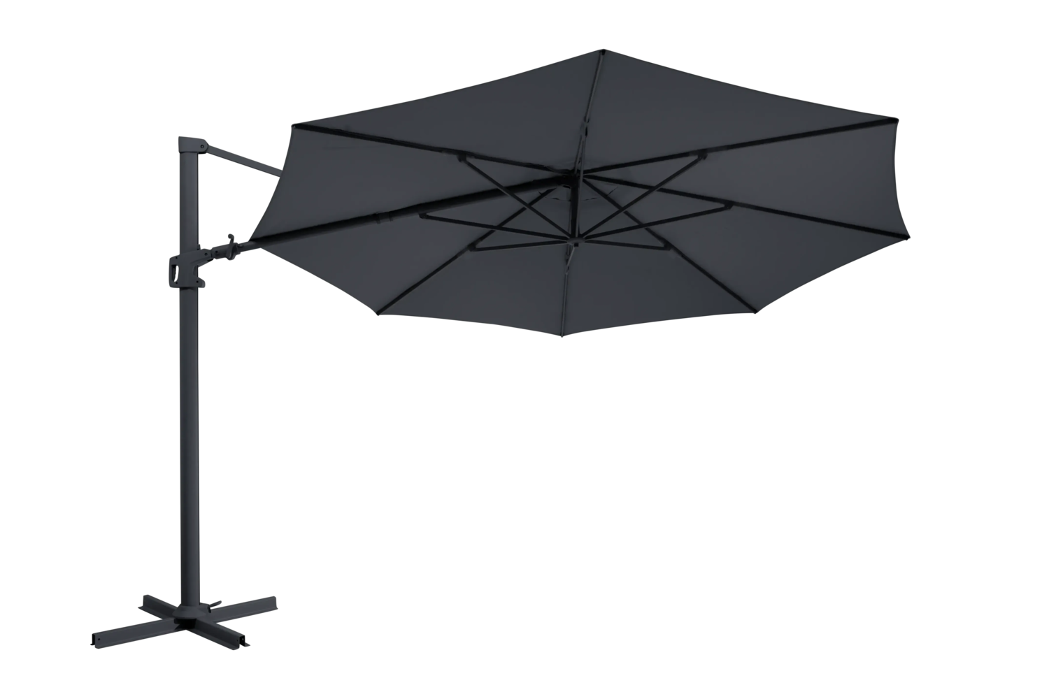 Vinovo parasol sans pied Anthracite/Gris