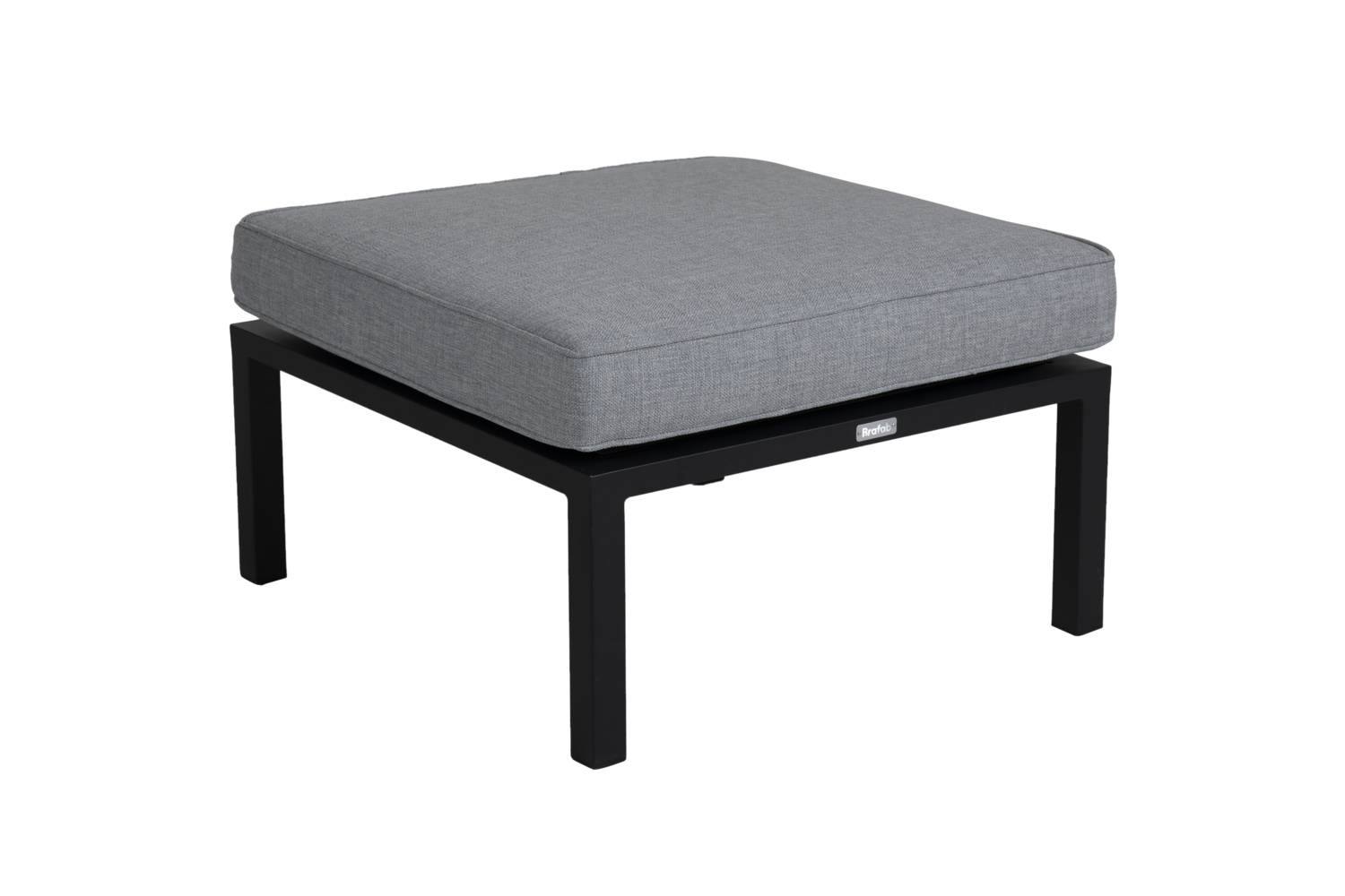 Belfort repose-pieds Noir/gris