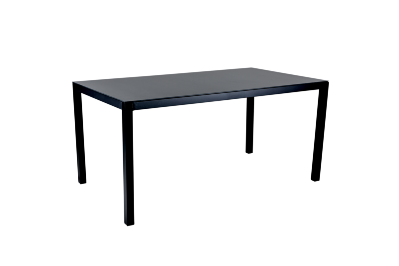 Rana table salon Noir/anthracite