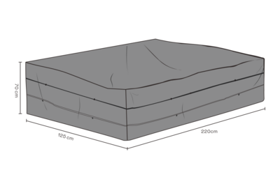 Cover canapé Black-Breathable
