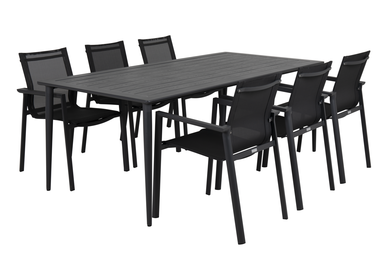 Delia fauteuil Anthracite/Noir