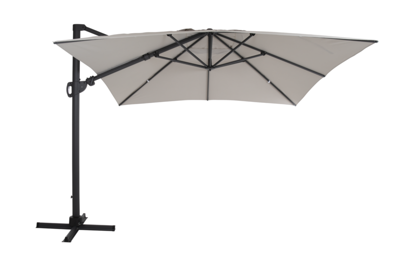 Varallo parasol sans pied Anthracite/khaki