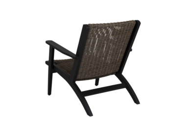 Kira fauteuil lounge Black_rustic