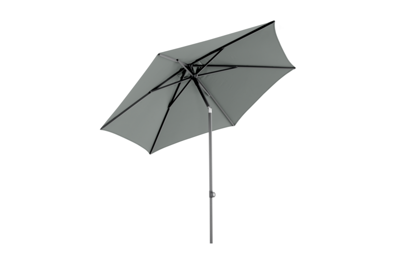 Poppi parasol Anthracite/gris
