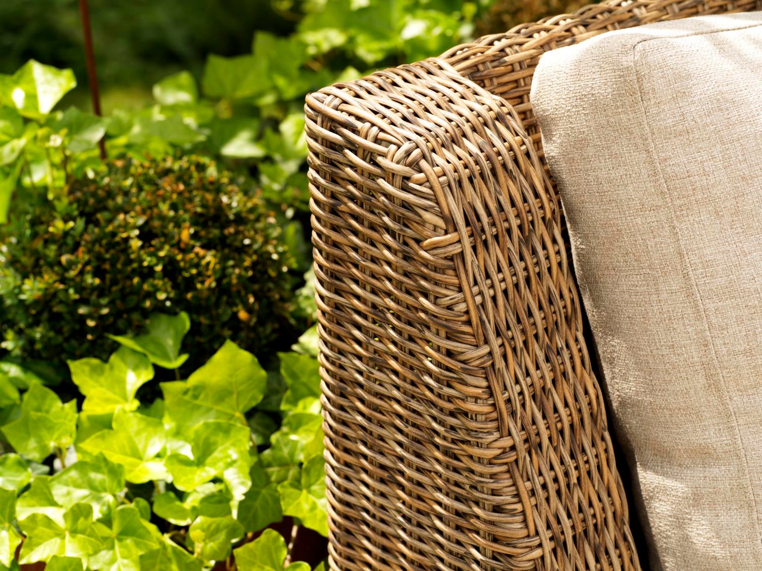 Sandkorn fauteuil lounge Couleur naturelle/beige