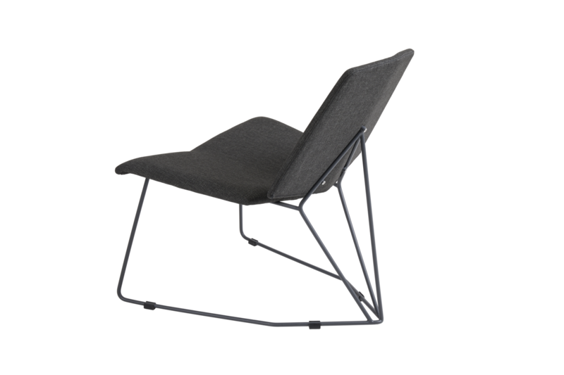 Pollux fauteuil Anthracite/Nearly black