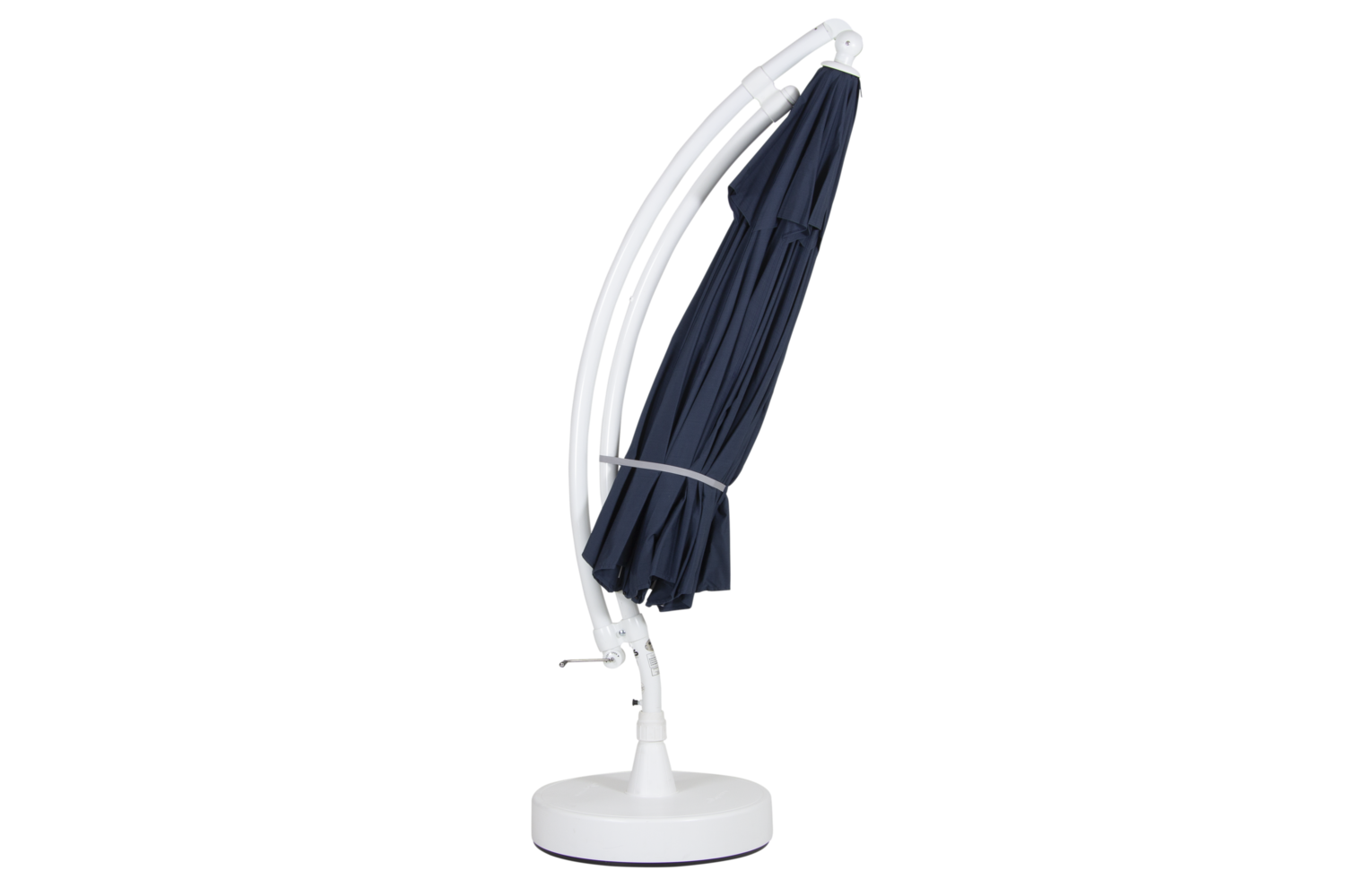 Easy Sun parasol sans pied Blanc/bleu
