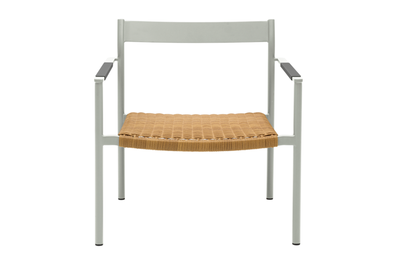 DK fauteuil lounge Light Grey/Natur