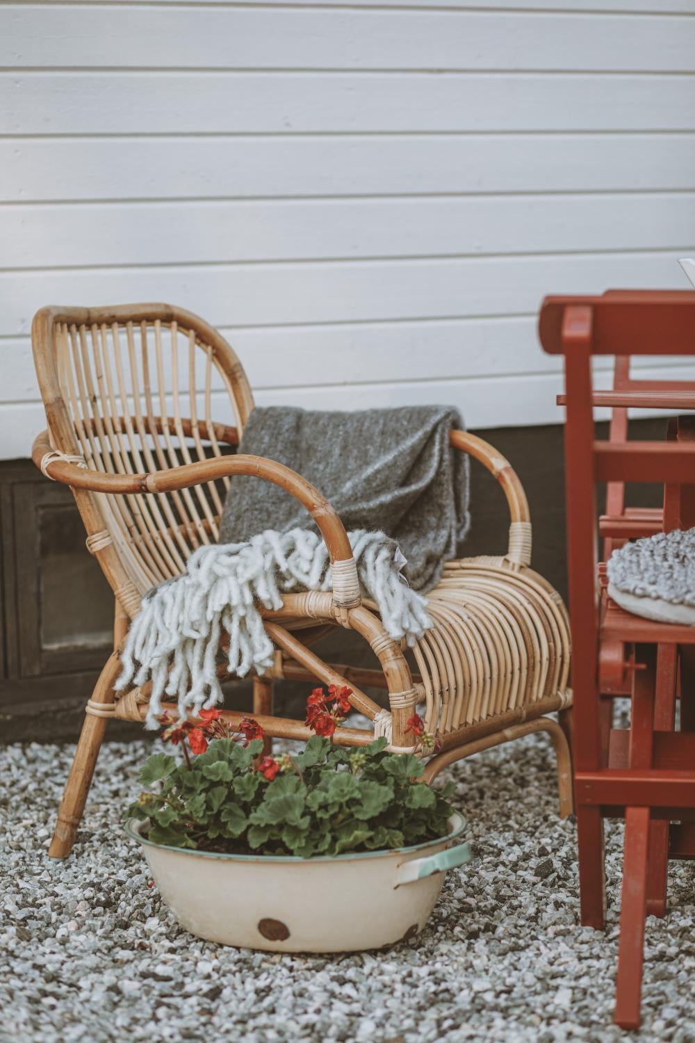 Vallda fauteuil Couleur naturelle