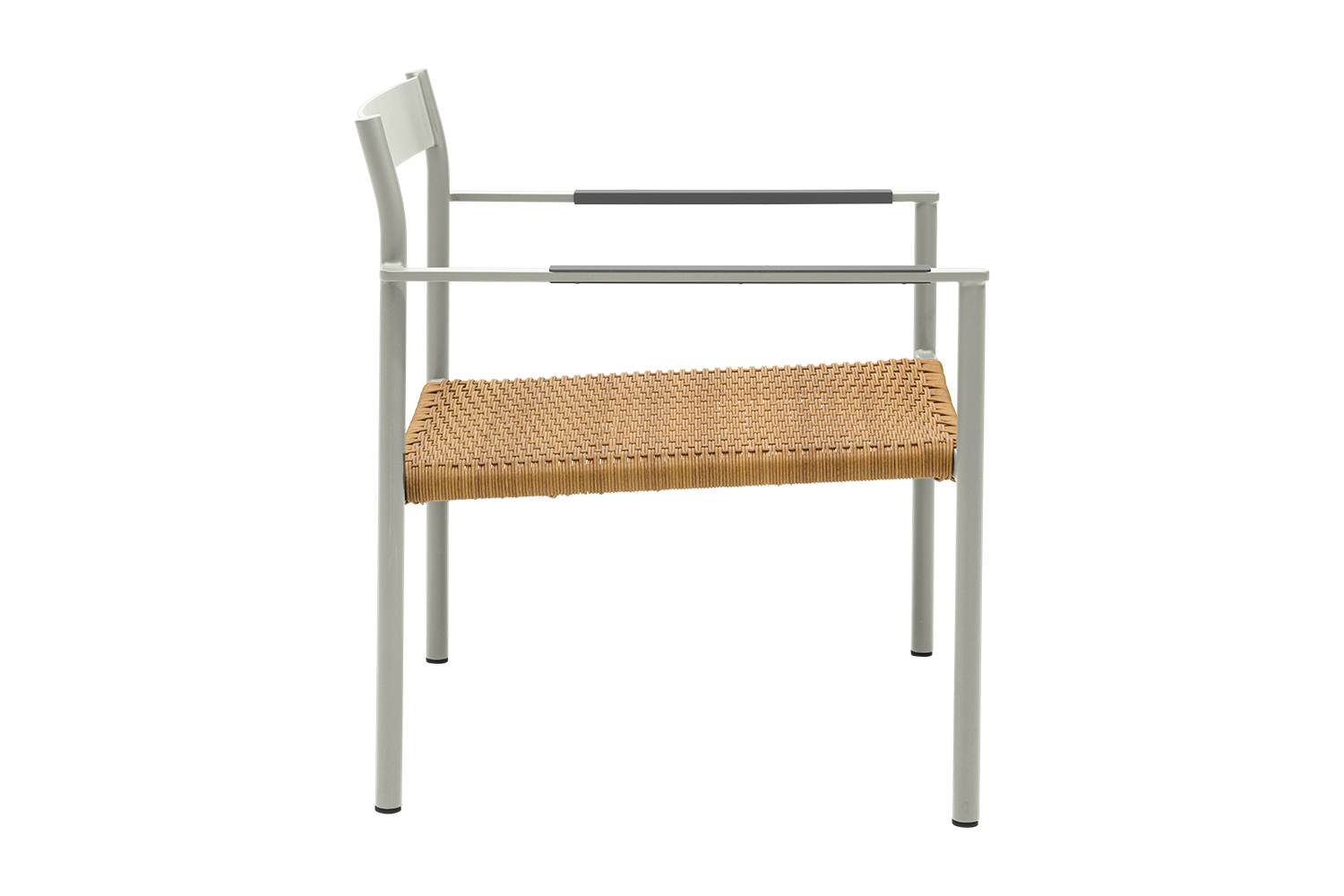 DK fauteuil lounge Light Grey/Natur