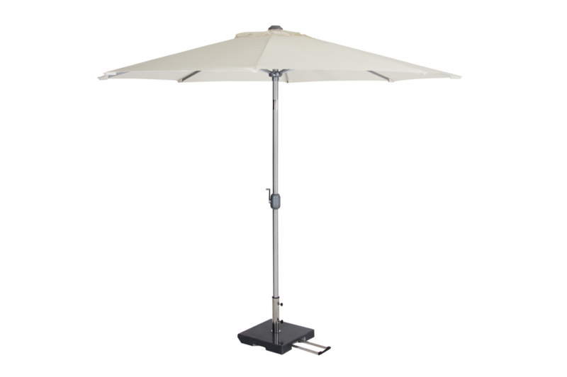 Andria parasol Argent/beige