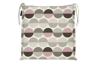 Naxos coussin de chaise Rose