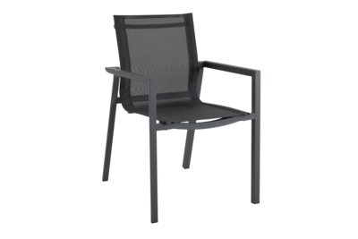 Delia fauteuil Anthracite/gris