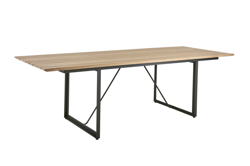 Shad table à manger Anthracite/Teak