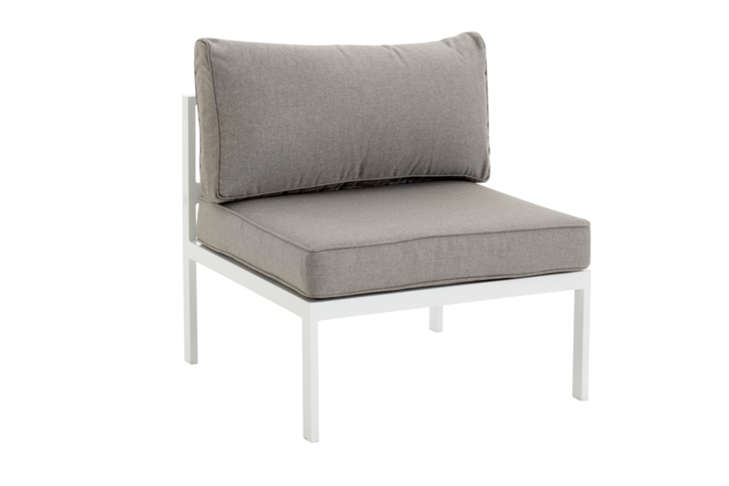 Leone partie centrale Blanc/gris