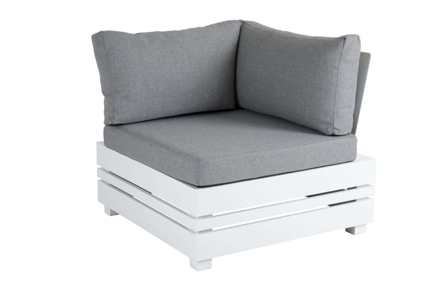 Ambon angle Blanc/Pearl grey