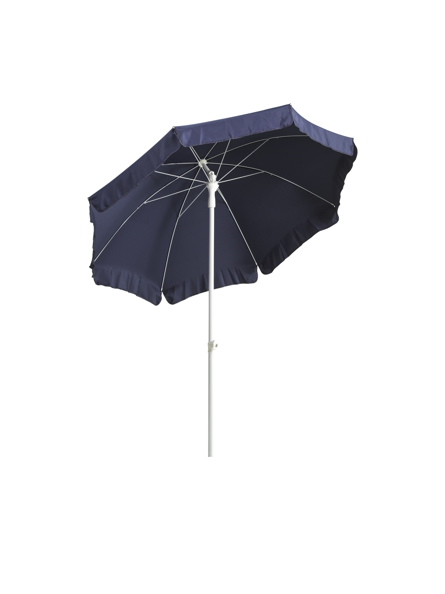 Follina parasol Blanc/bleu