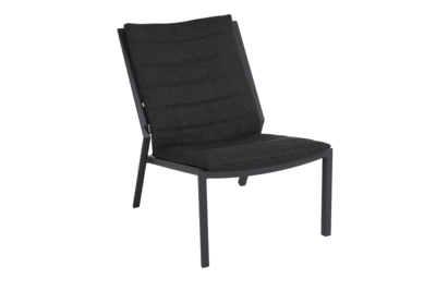 Delia fauteuil lounge Anthracite