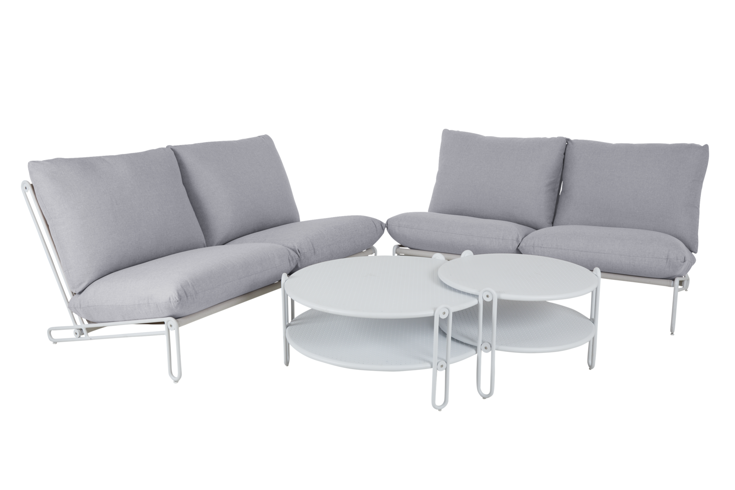 Blixt table salon Blanc