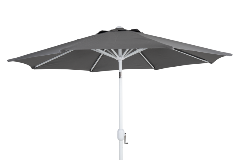 Cambre parasol Blanc/gris